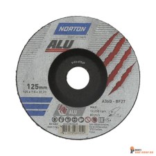nortonschleifmittel/NORTON_schleifmittel_66252828228 Norton ALU for Right-Angle Grinder Grinding on ALU 125x7x22.23 GRIT 36_133156